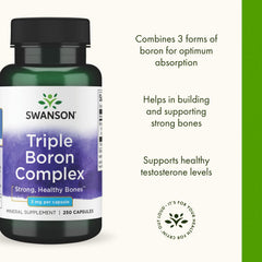 Swanson Triple Boron Complex capsules