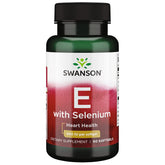 Swanson Vitamin E & Selenium 90 Softgels bottle