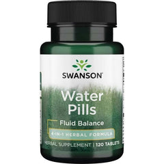 Swanson Water Pills 120 Tabs bottle – Pack of 1