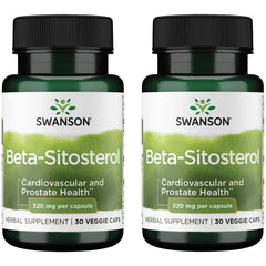 Swanson Ultra High Potency Beta-Sitosterol 30 Veg Capsules - 2 Pack