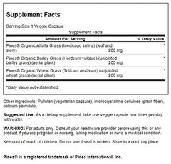Packaging for Swanson Greens Green Energy Blend 60 Veg Cap
