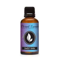 Sweet Rain 30ml fragrance oil bottle - front view