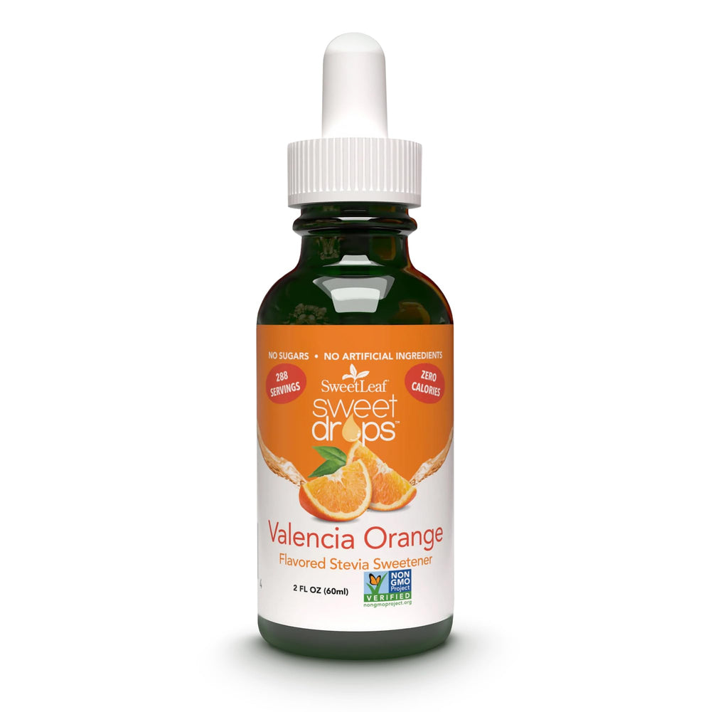 SweetLeaf Valencia Orange Sweet Drops 2oz bottle