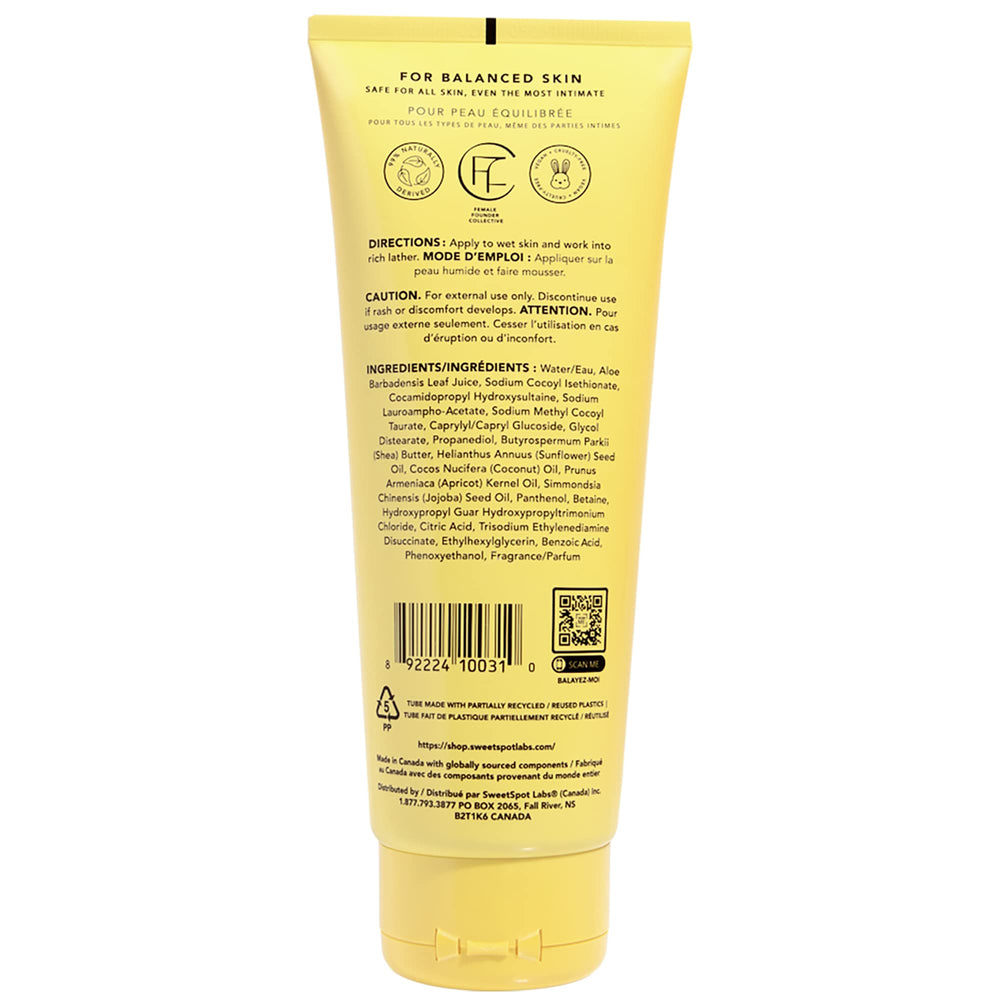 SweetSpot Labs shea butter application showing skin nourishment during use.