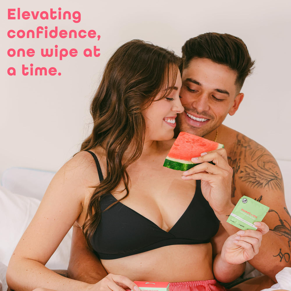Sweetums Plant Fiber Towelettes demonstrate eco-friendly materials for gentle cleansing.