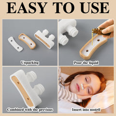 Swiffen pocket nasal diffuser pictured for on-the-go aromatherapy in a small bag.
