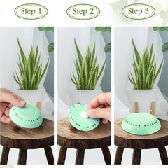 Swiffen vent diffuser blue box close-up illustrating simple vent placement and fragrance.