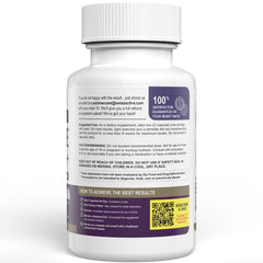 Cortisol support and daily vitality concept