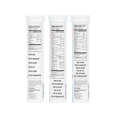 6-pack display of Swiss Imports vitamins