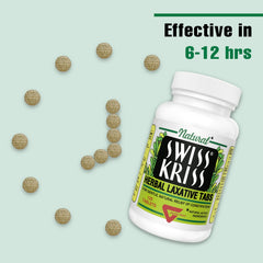 Swiss Kriss packaging box with 120 tablets for adults and kids 6+