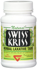 Swiss Kriss senna leaves indicating natural laxative action
