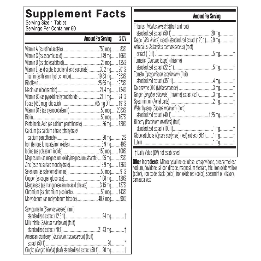 Active man aged 50+ taking a daily Swisse multivitamin