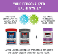 Front view of Swisse Sleep packaging