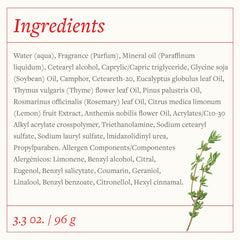 Relaxation scene with SwissJust Thyme Cream 96g