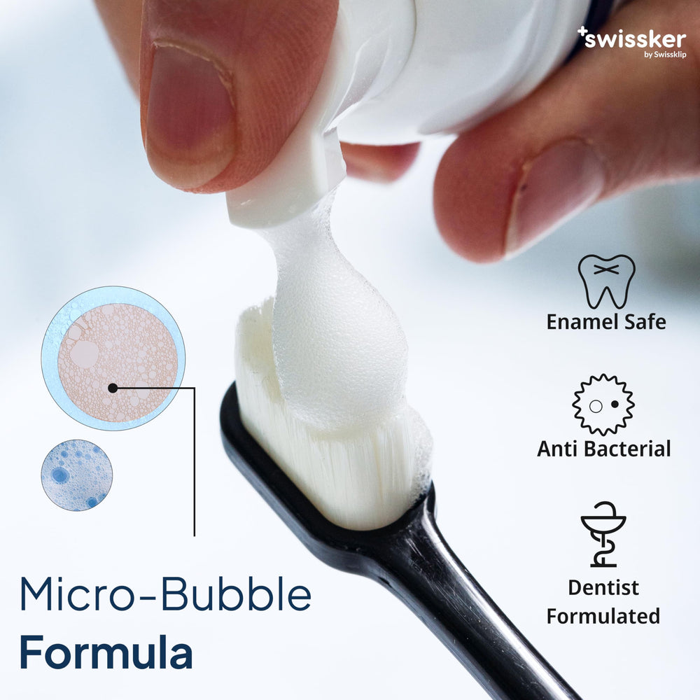 Close-up of ShineFoam micro-bubble foaming