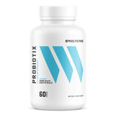 Swolverine Probiotix bottle label showing digestive health benefits