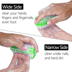 Sxmqhy ergonomic grip nail brush, easy scrubbing and control