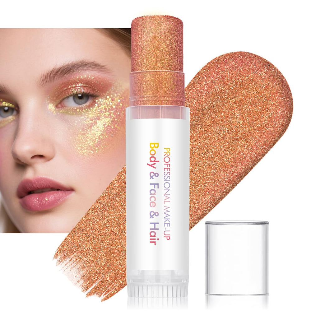 SYPAFG Glitter Stick face application for precise, blendable sparkle