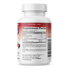 Close-up of Wild Cherry chewables from Symbiotics Colostrum Chewables Plus
