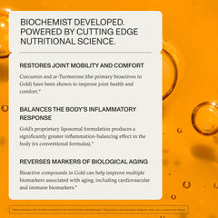 Close-up of nano-encapsulation delivery of turmeric