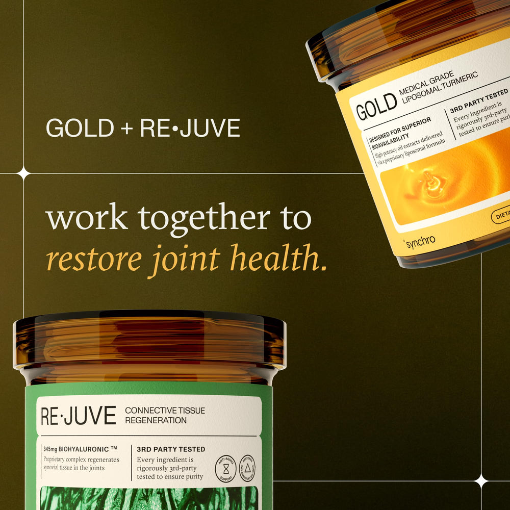 Synchro Gold oil-based formulation label suggests higher potency and absorption.