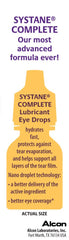 Systane Complete fast hydration during application for immediate soothing relief