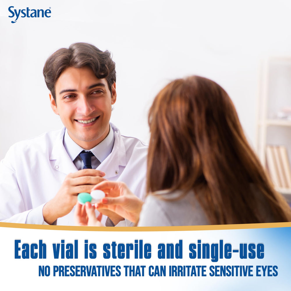 Systane Complete on-the-go use supports daily eye comfort.