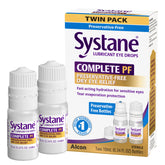 Systane Complete PF preservative-free bottle front view for sensitive eyes.