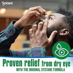 Systane packaging shows a 1 oz bottle for easy everyday use.