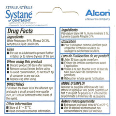 Systane Nighttime Ointment tube close-up with smooth consistency