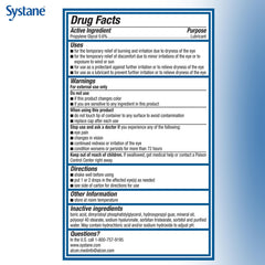 Systane PRO PF flatlay-packaging showcases trusted, reliable dry-eye relief