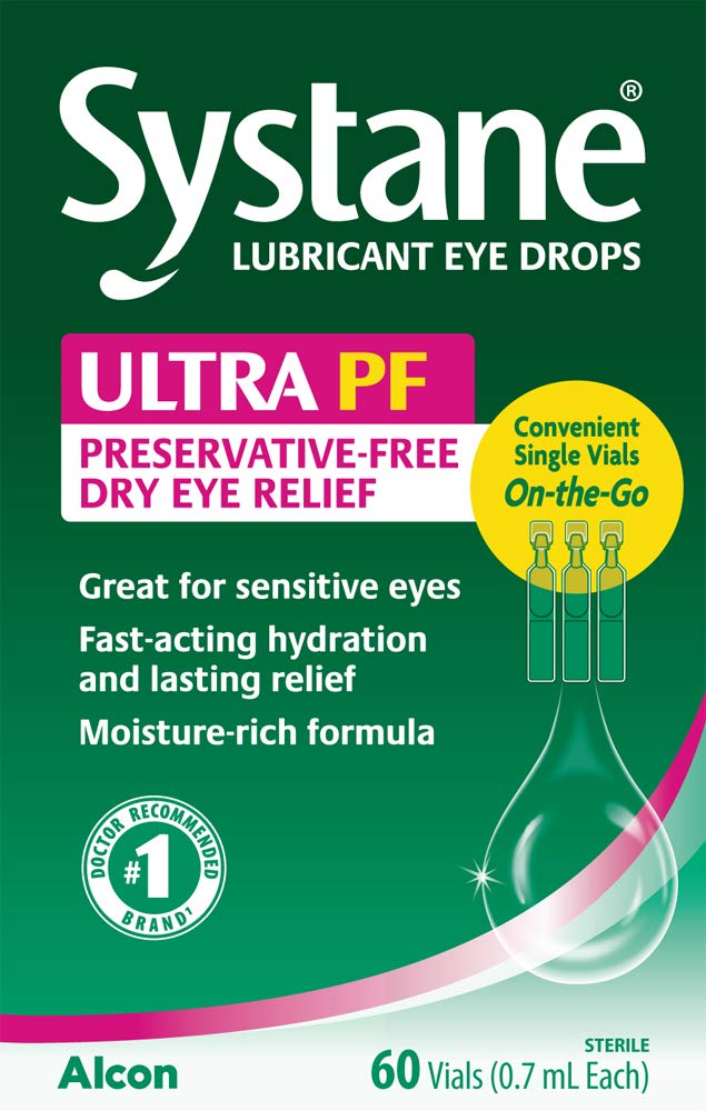Systane Ultra eye drops packaging varies for convenient stocking.