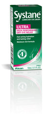 Systane Ultra single-pack packaging for convenient, portable dry eye relief.