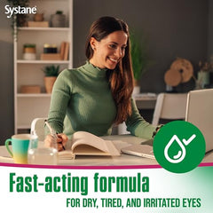 Systane Ultra twin-pack box emphasizing value and multi-dose convenience.