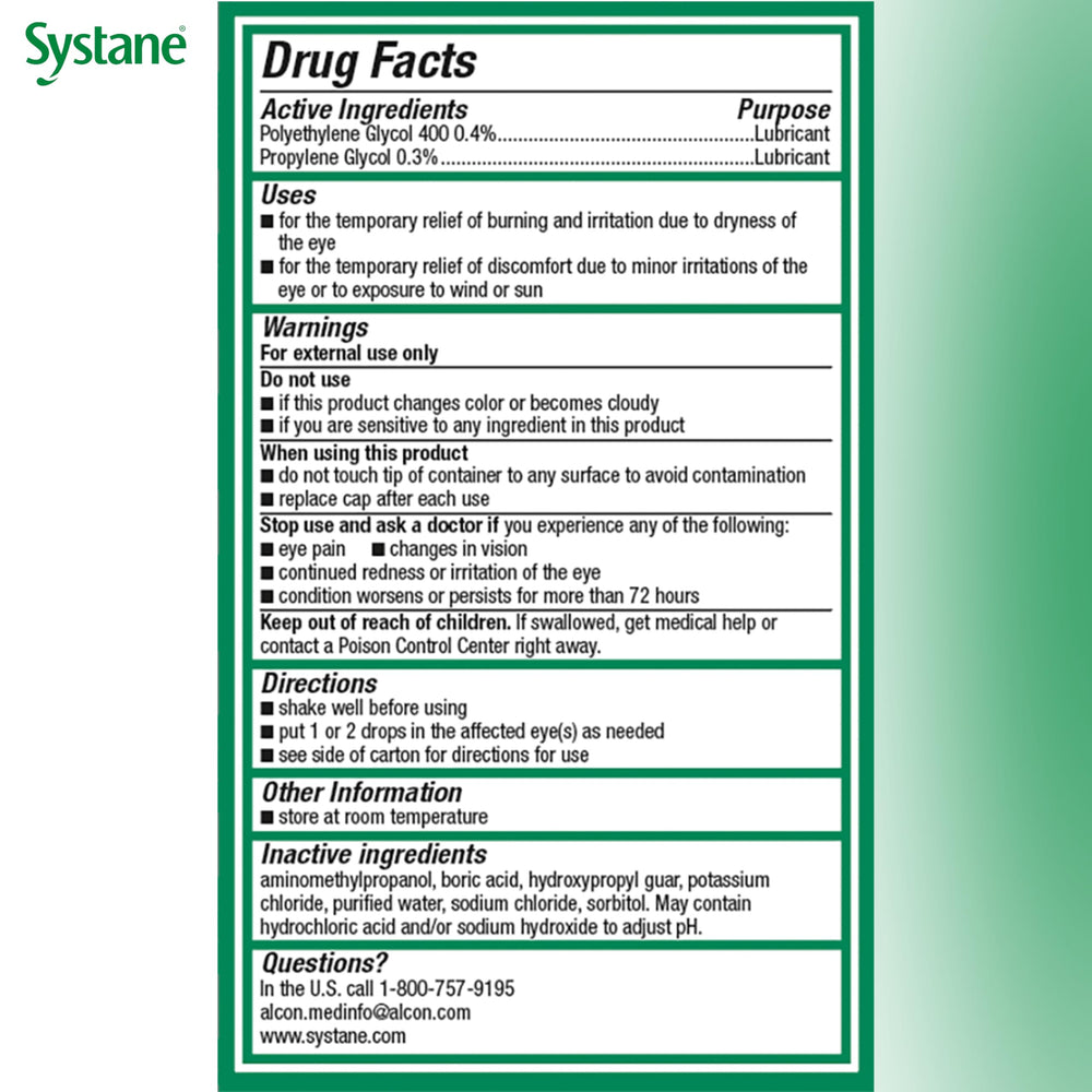 Systane Ultra PF application-scene shows ease-of-use in daily eye care routine.