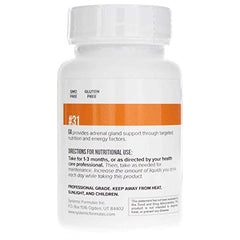 Nutritional supplement information icons for Ga-Adrenal