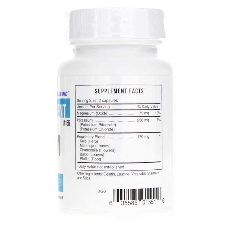 Close-up of PTM Potassium Stabilizer capsules
