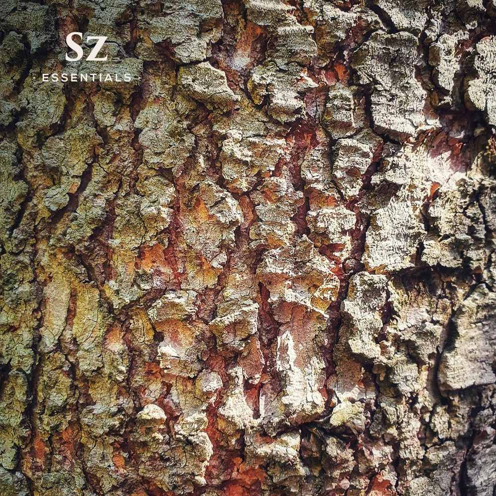 Product packaging for Sz Essentials Cedarwood Oil.