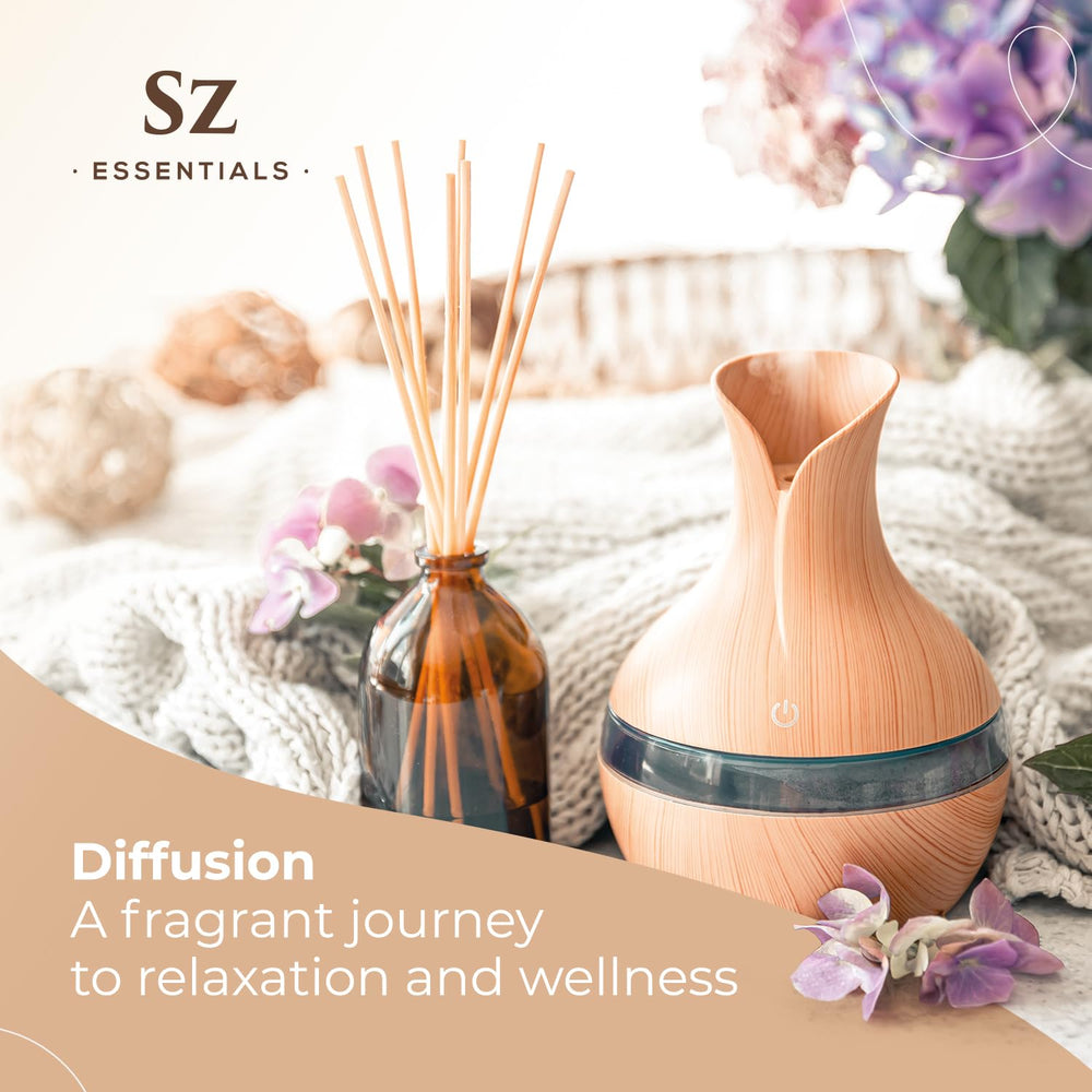 Kashmir Lavender Essential Oil bottle with natural label and cap