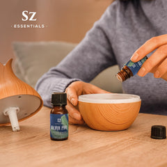 Soapmaking setup using Silver Pine essential oil