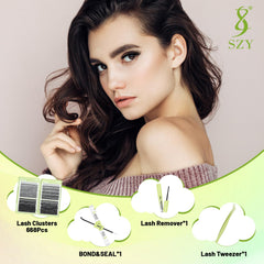 szy lower lashes collection adds subtle eye framing