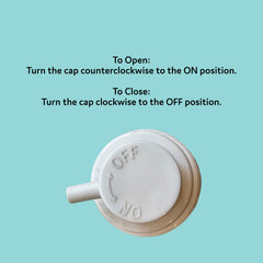 T is for Tame dry shampoo application puff shows easy powder release