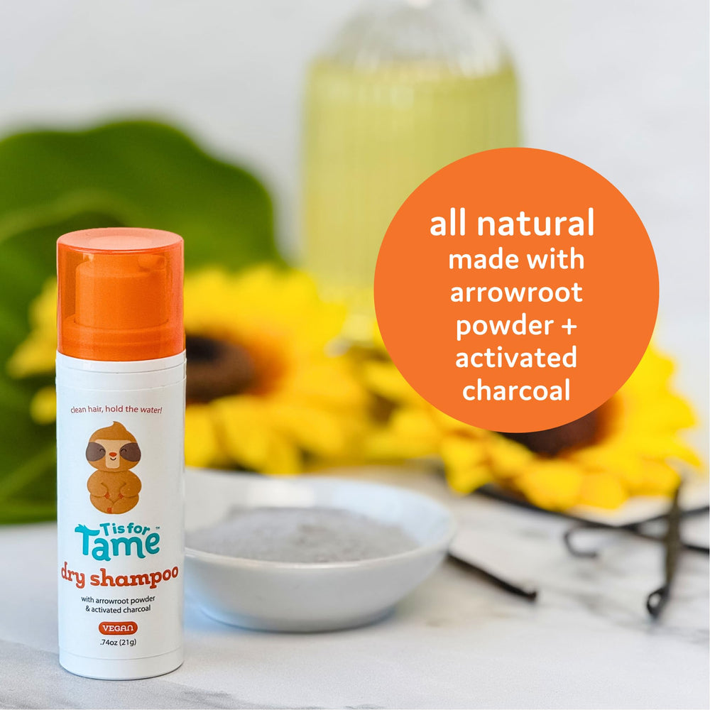 T is for Tame hair refresh after application for all ages