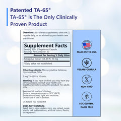 TA-65 branding and packaging design