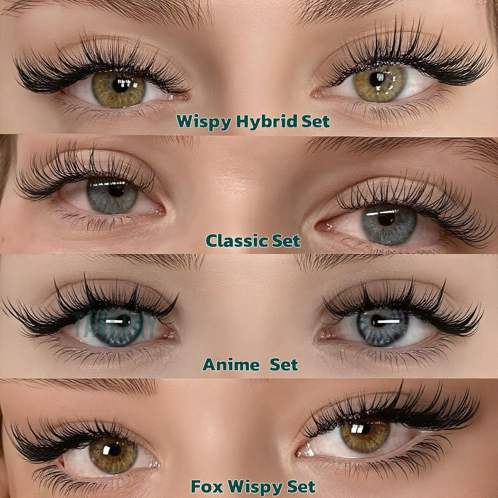 TAFFEAY mixed-length set helps build varied effects.