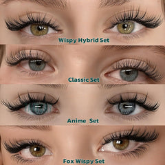TAFFEAY mixed-length set helps build varied effects.