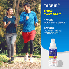 TAGRID quick-absorption mist delivers a clean feel and comfort.