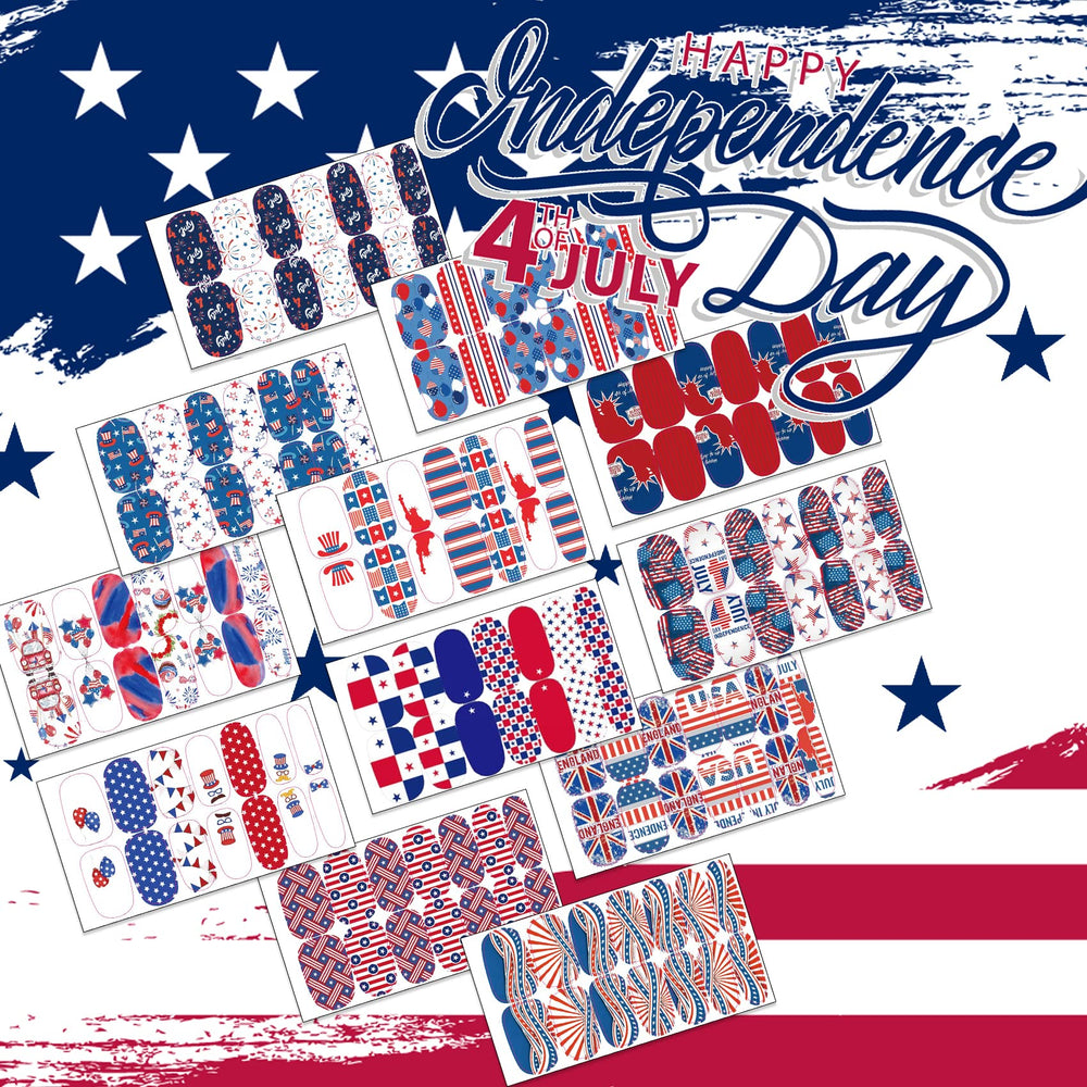 TailaiMei nail wraps with files included for easy prep