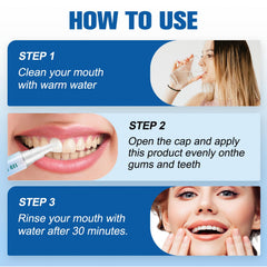 Precision brush for targeted application to teeth
