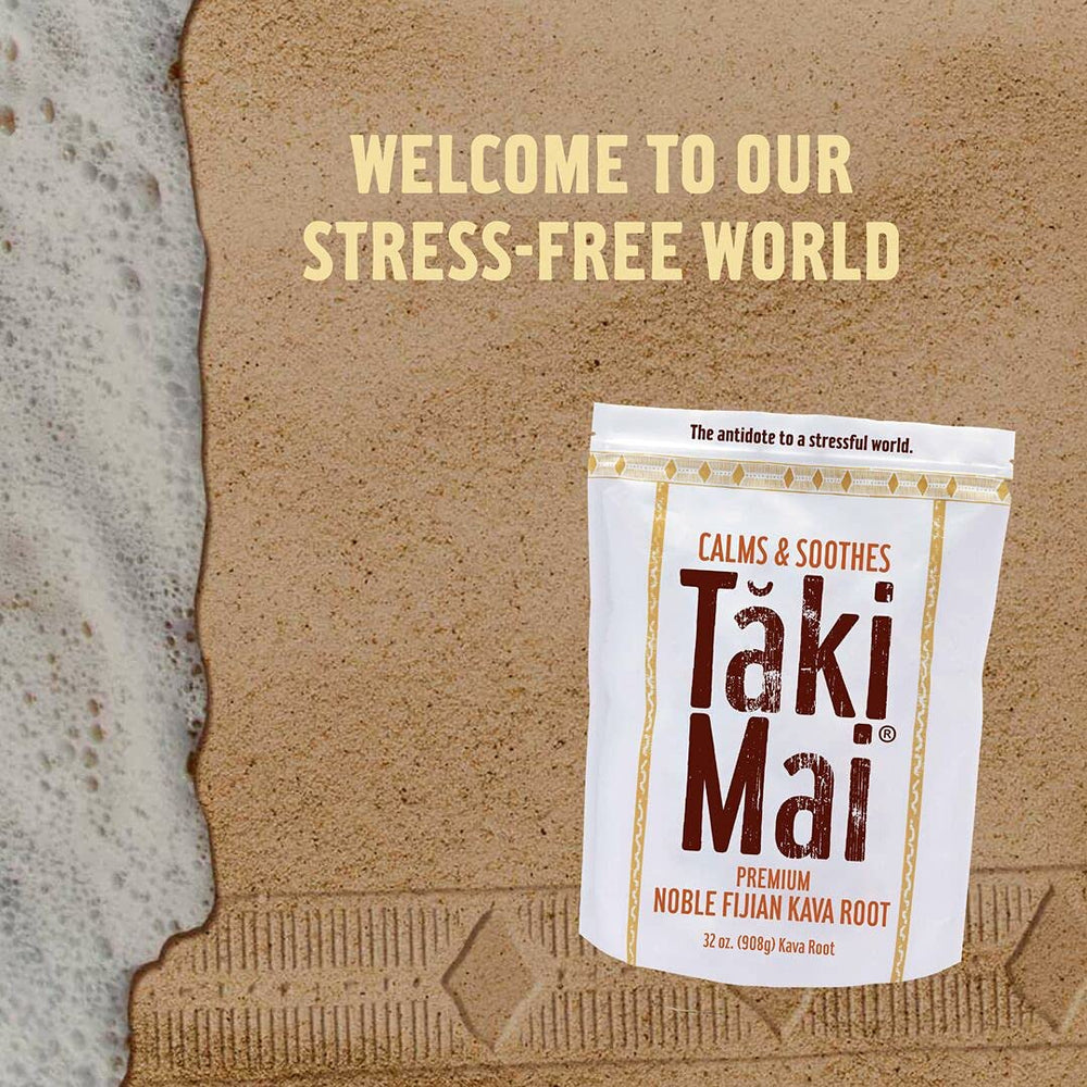 Taki Mai Noble Kava lab-tested note underlines purity and consistent quality.